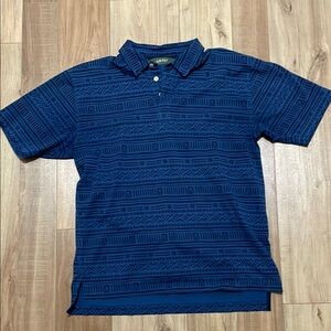 Orvis Blue Patterned Men's Shirt